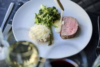 3-retters middag og vinmenu